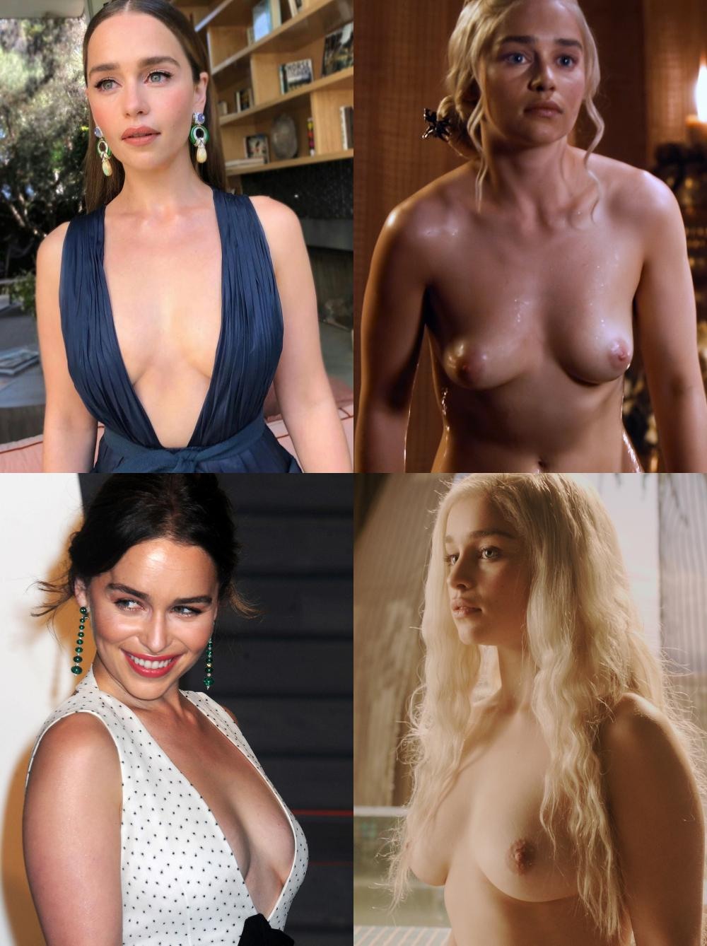 Porn actress Emilia Clark