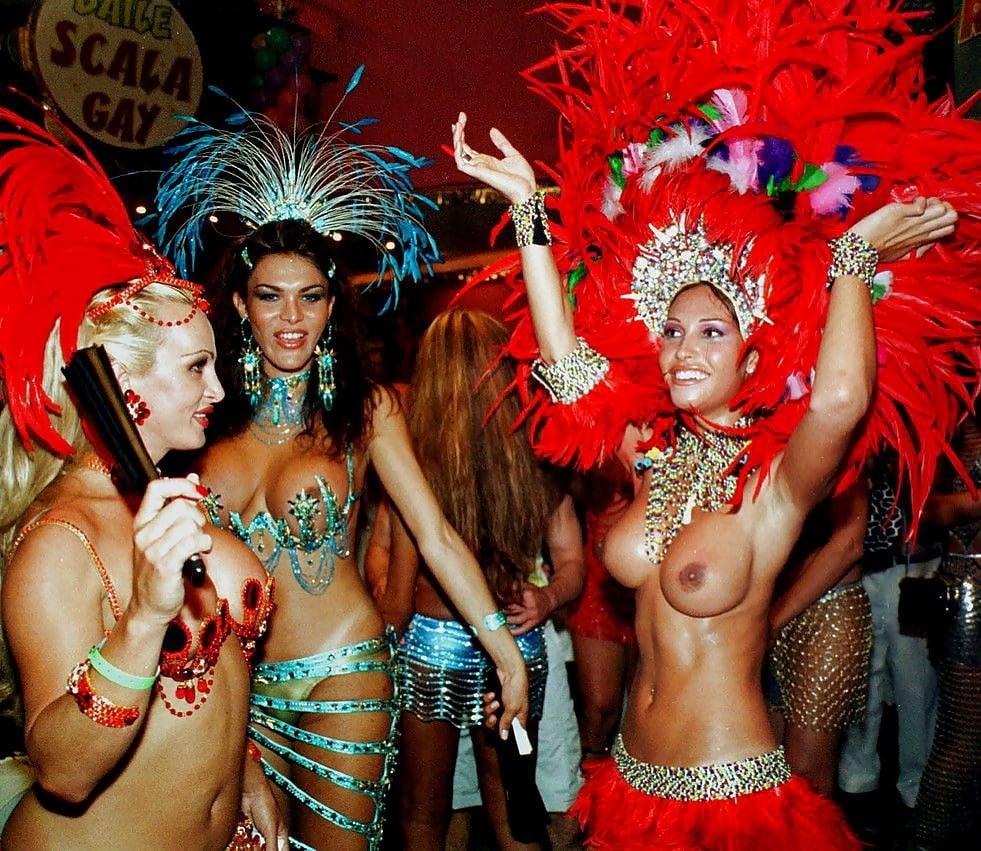 Naked carnival Brazil 1986