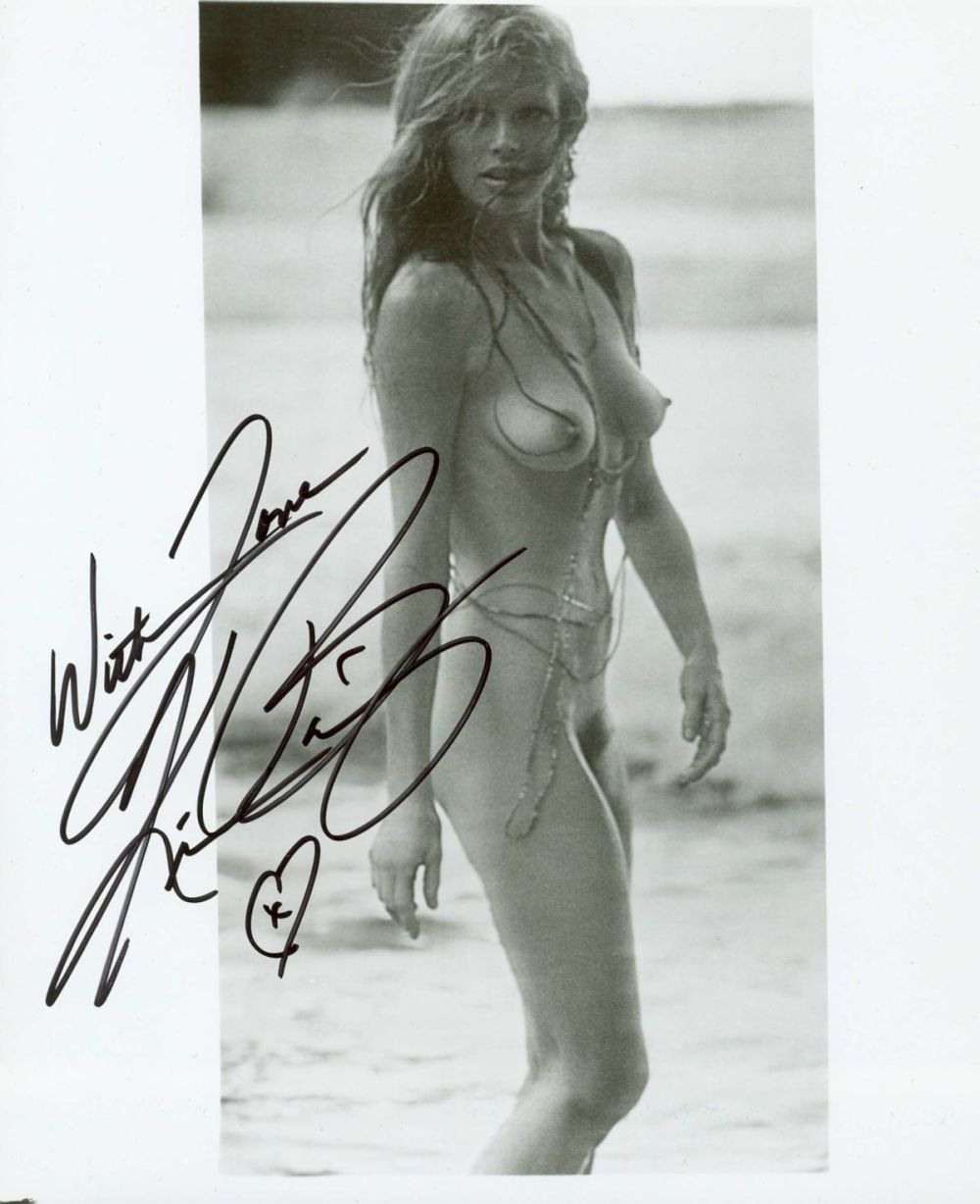 Kim Basinger in his youth naked