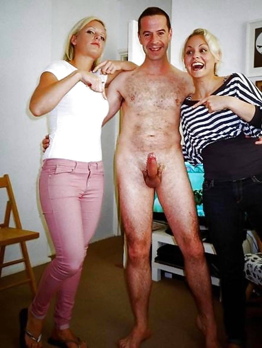 Naked guys dressed women