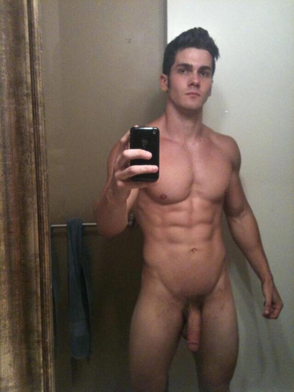 Naked Russian guys in the bath