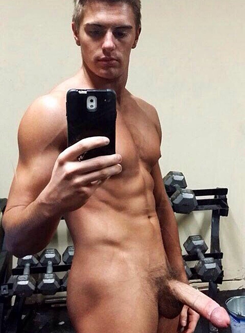 Pumped up guys and penis