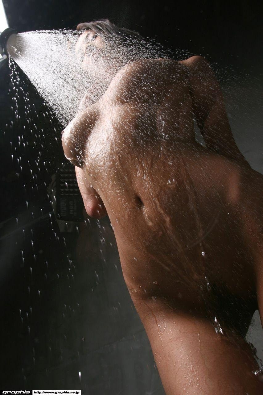 Erotic photo shoot in the shower
