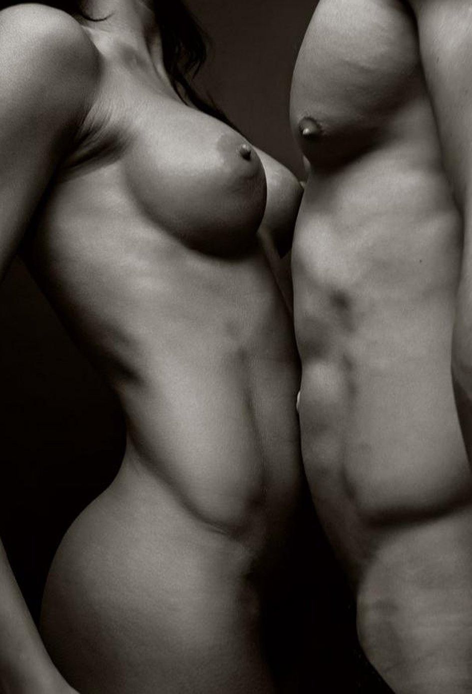 Beautiful naked men and women