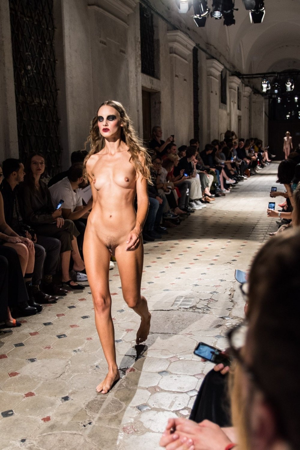Many beautiful and naked girls