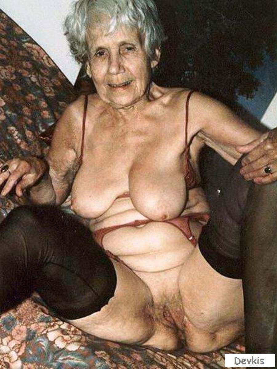 Very old naked women