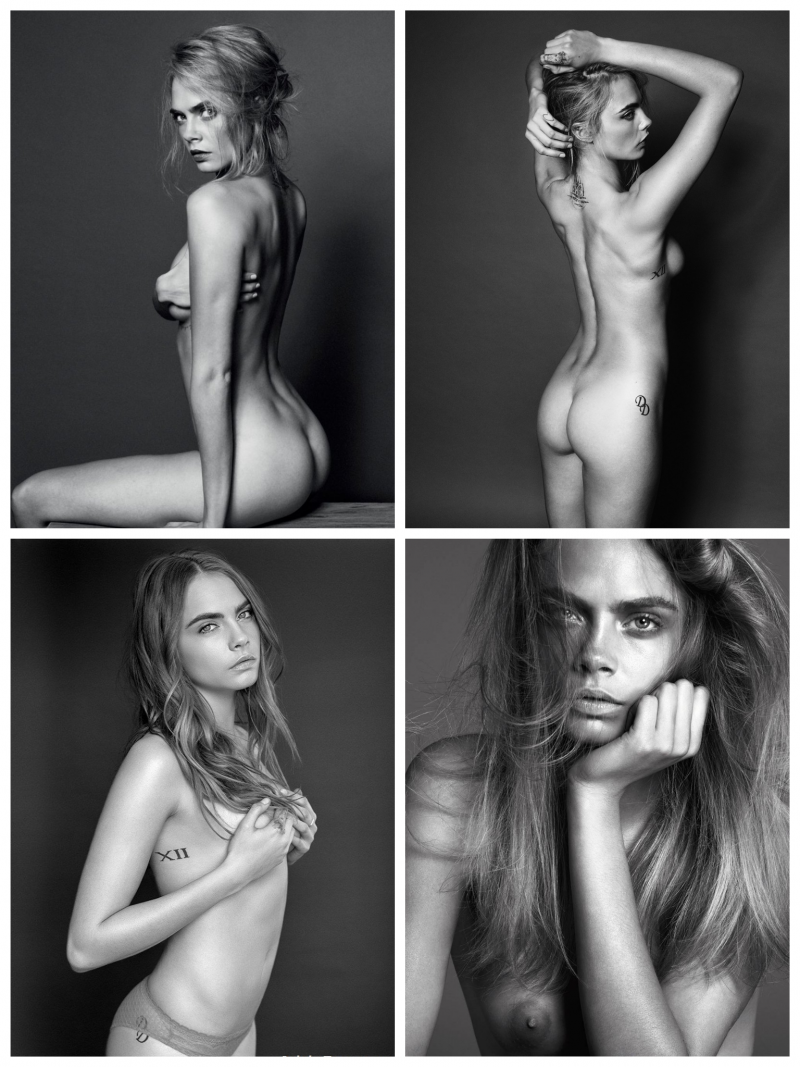 Cara Delevingne naked in the film
