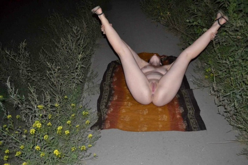Naked drunk on the street private