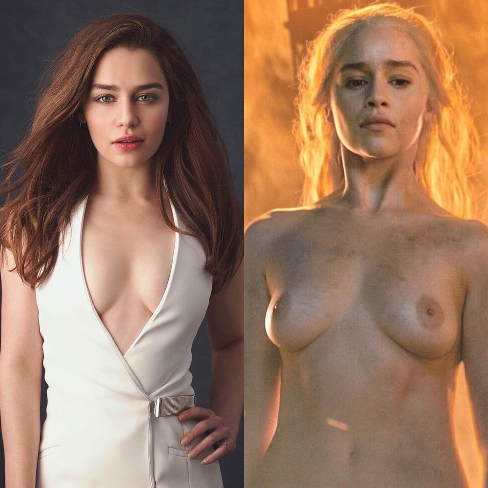 Emilia Clark Game of Thrones Nude