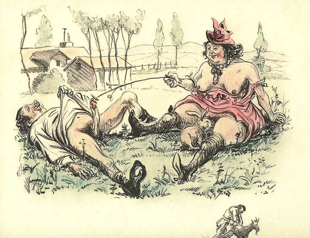 Henry Lossov Erotic engravings