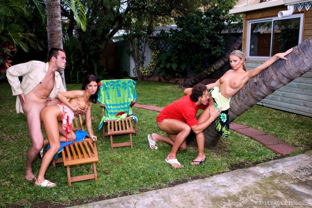 Naked women in the country is private