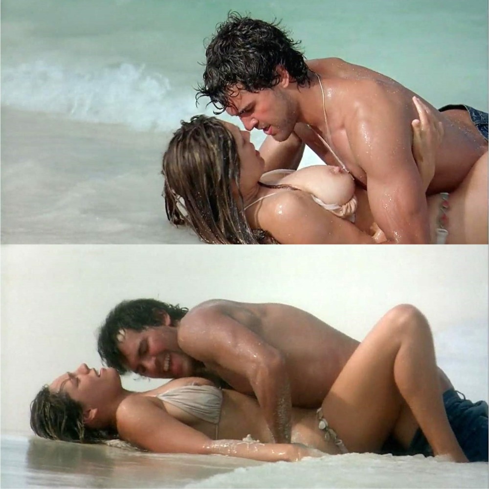 Kelly Brook three on the island naked