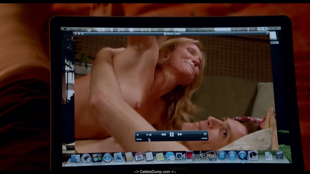 Cameron Diaz in an erotic film