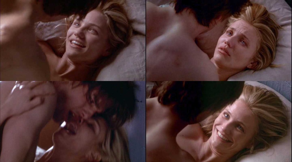Cameron Diaz in an erotic film