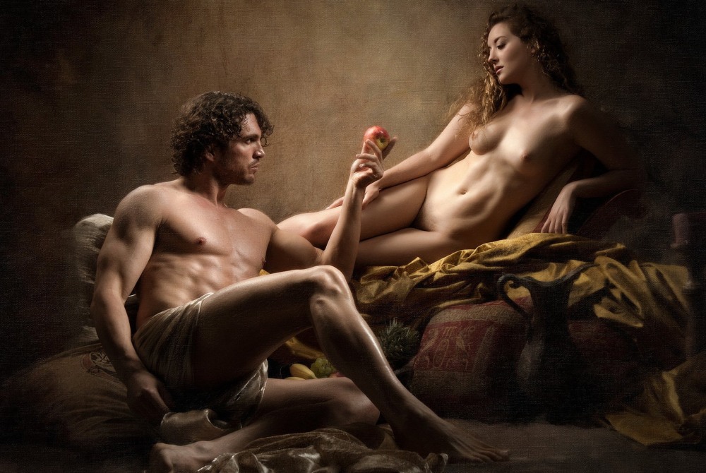 Male and female nudity
