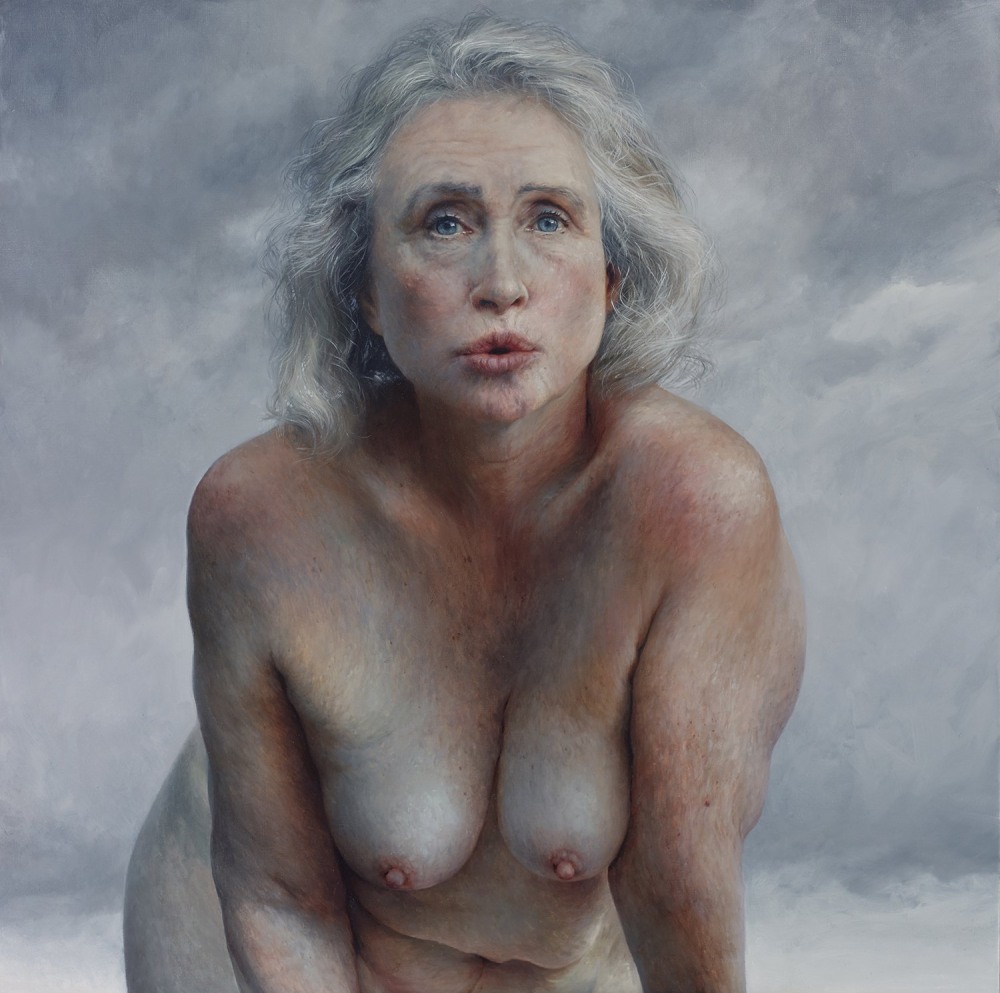 A lot of naked women aged