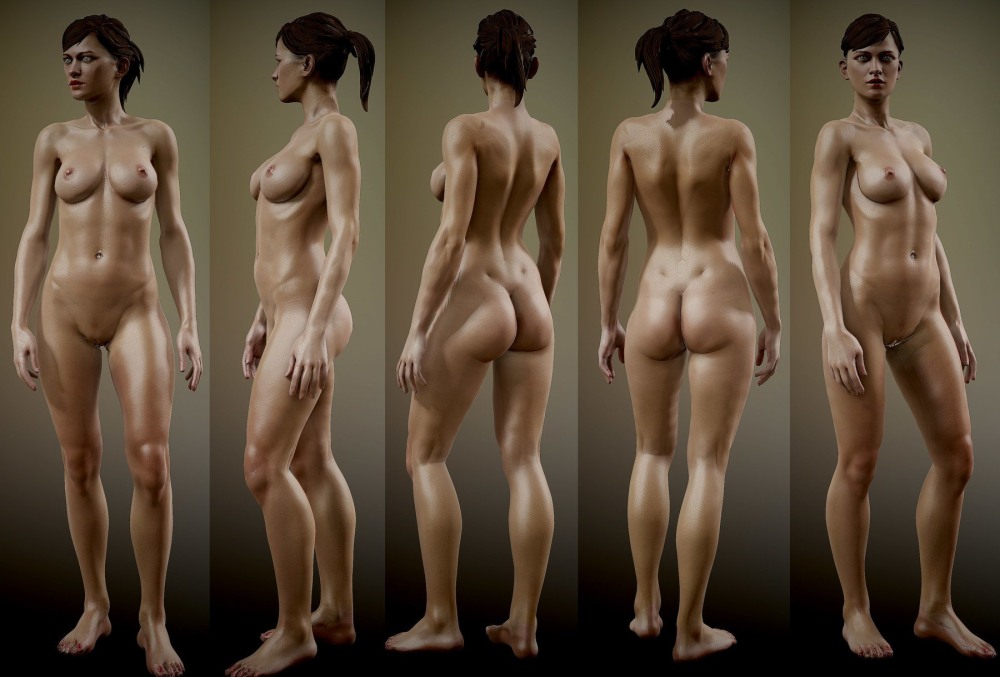 Naked women of different countries