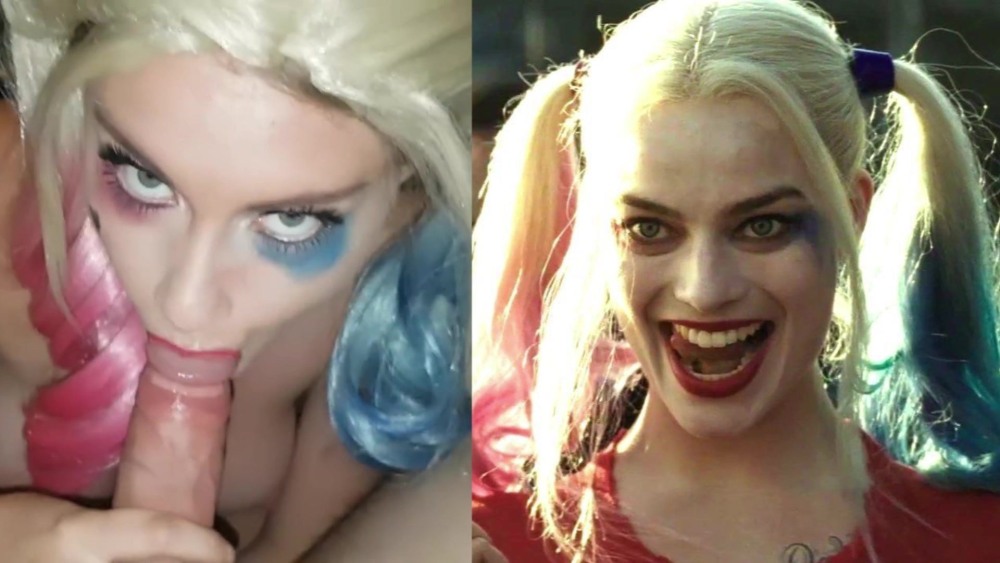 Naked actress Harley Quin