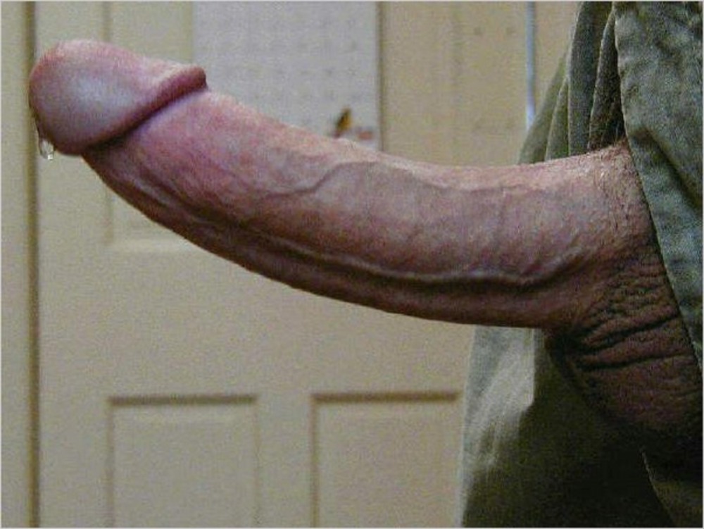 Huge cock close -up