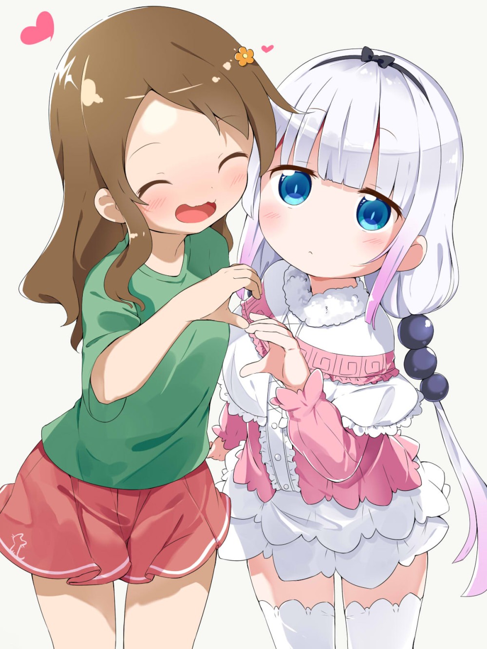 Canna Kamui and Saikawa