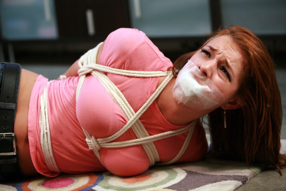 Erotic gag into the mouth