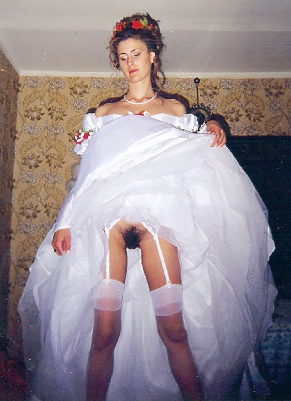 Brides without panties Private