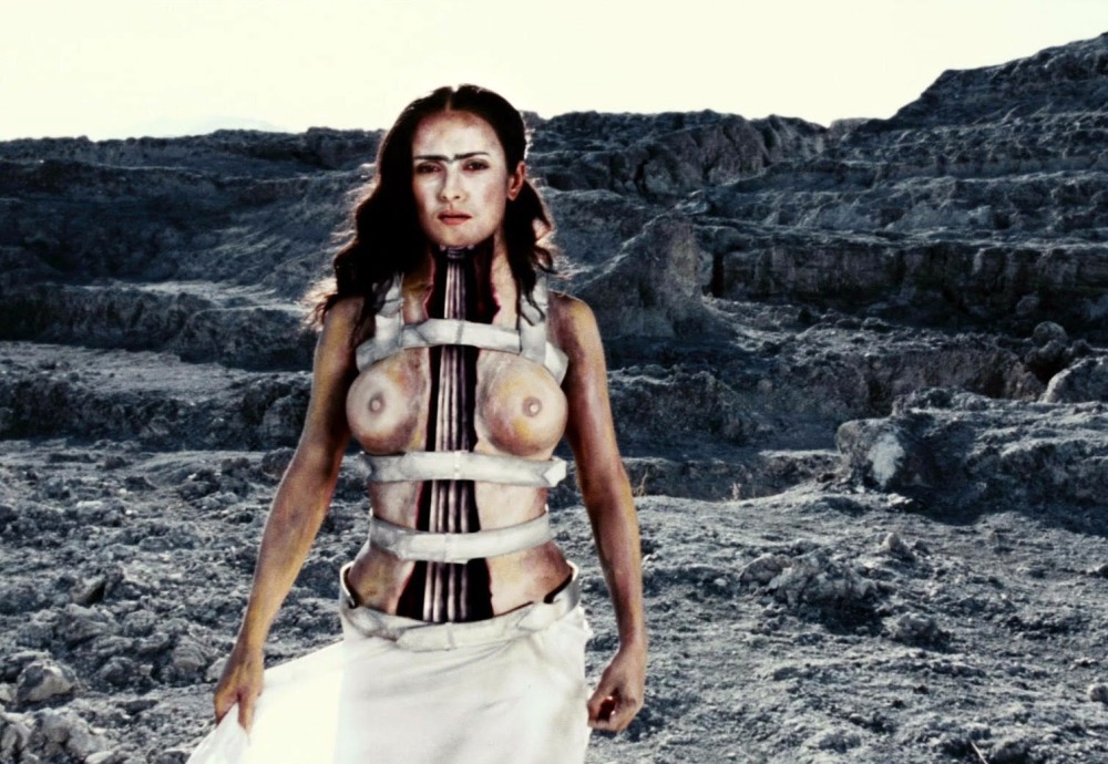 Salma Hayek Nudozhnka in films
