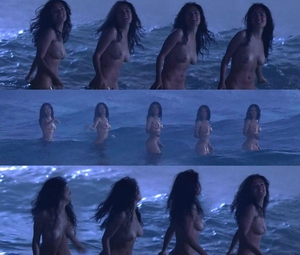 Salma Hayek naked in films