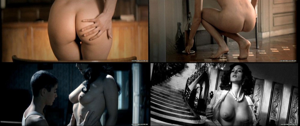 Naked Monica Bellucci in Malena's film