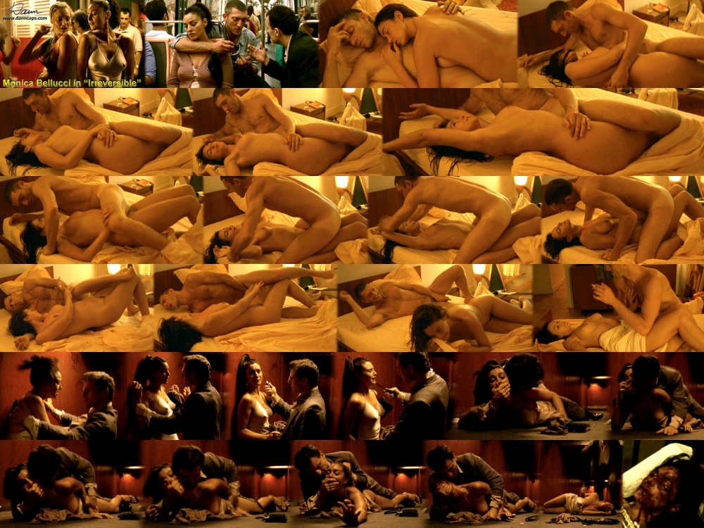 Monica Bellucci in the youth nude