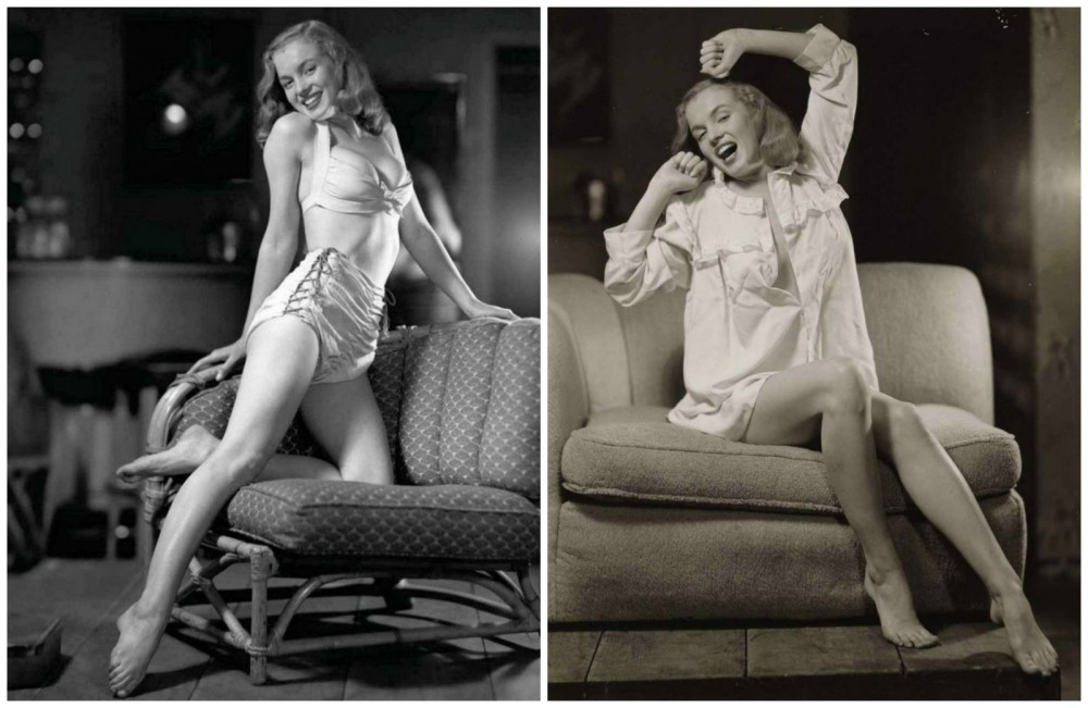 Erotic shooting Monroe