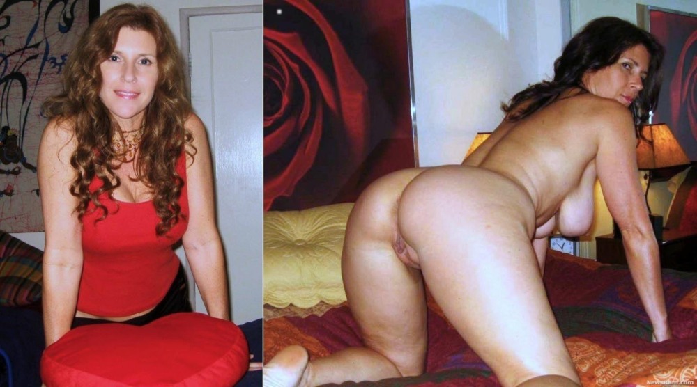 Naked mothers dressed and stripped