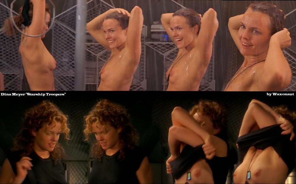 Dina Meyer Star landing scene in the soul naked