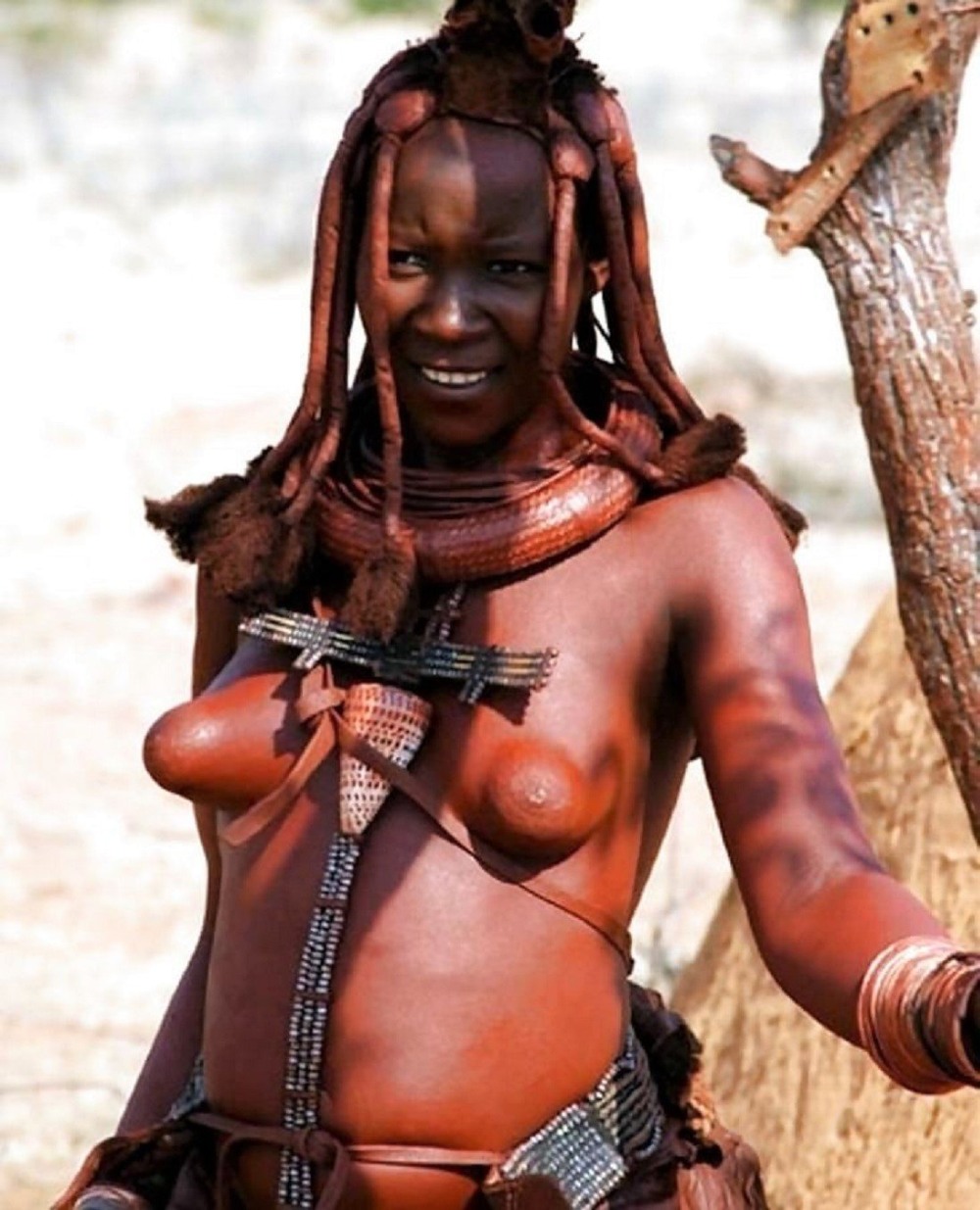 Naked African women