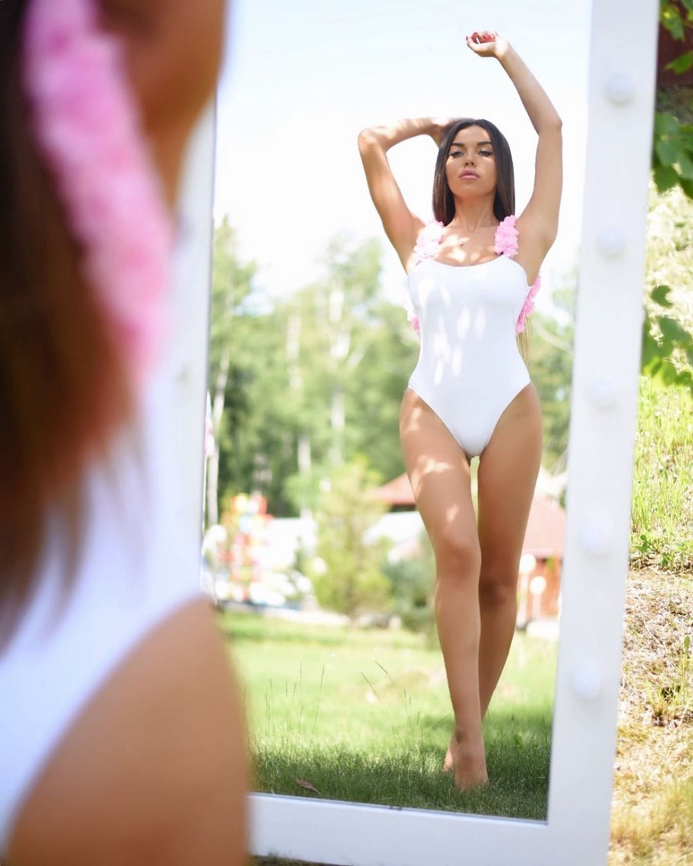Tatyana Strokova in a swimsuit