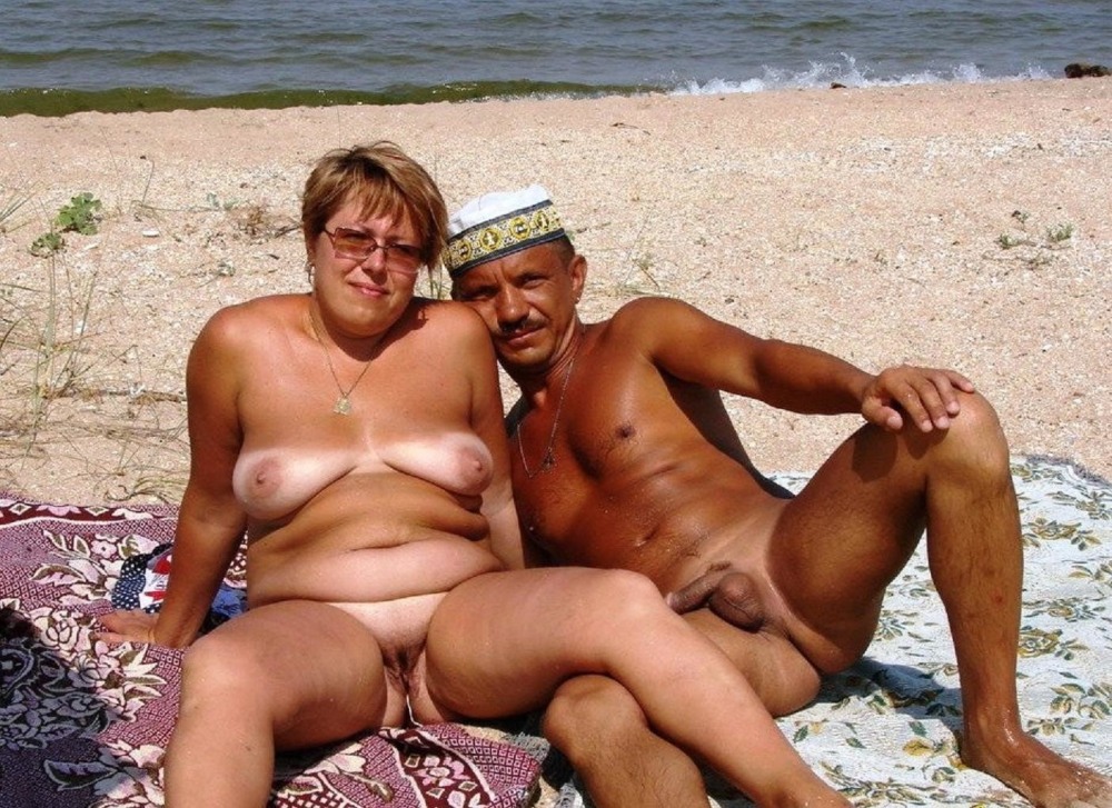 Fucked an old woman on the beach