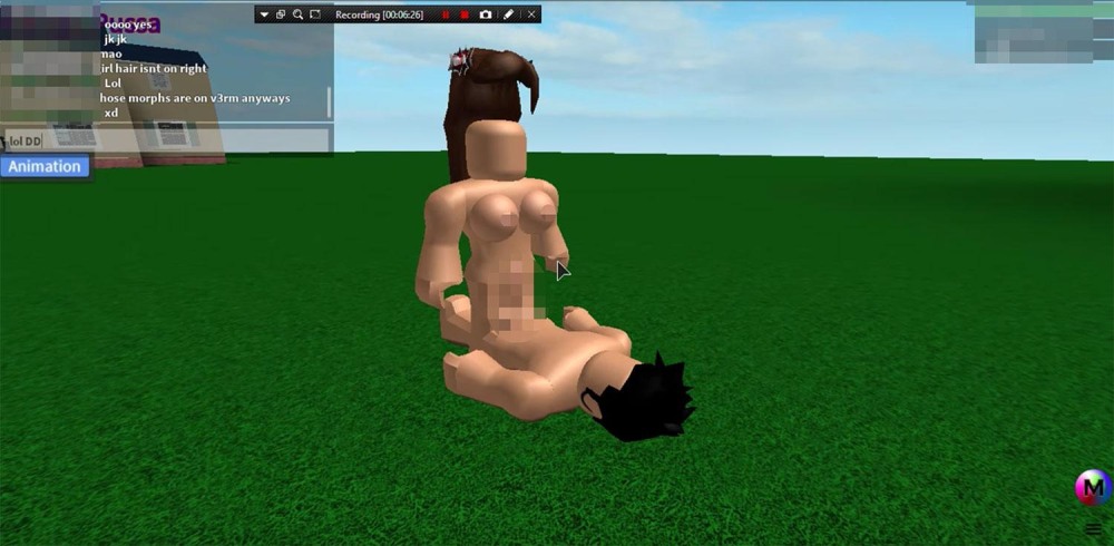 Masturbation of Roblox