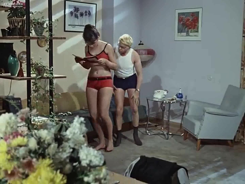 Natalya Varley in his youth in a swimsuit