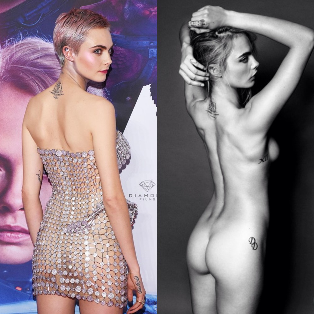 Cara Delevingne naked