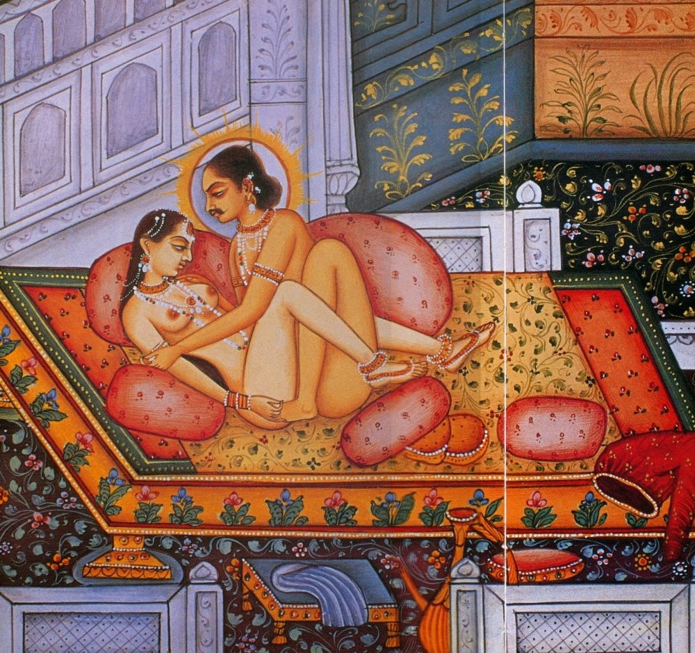 Indian erotic miniatures