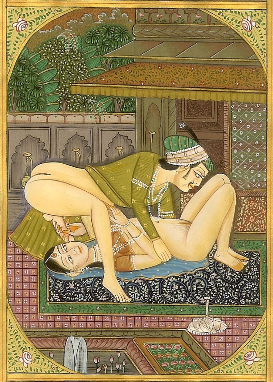 Erotic painting of India