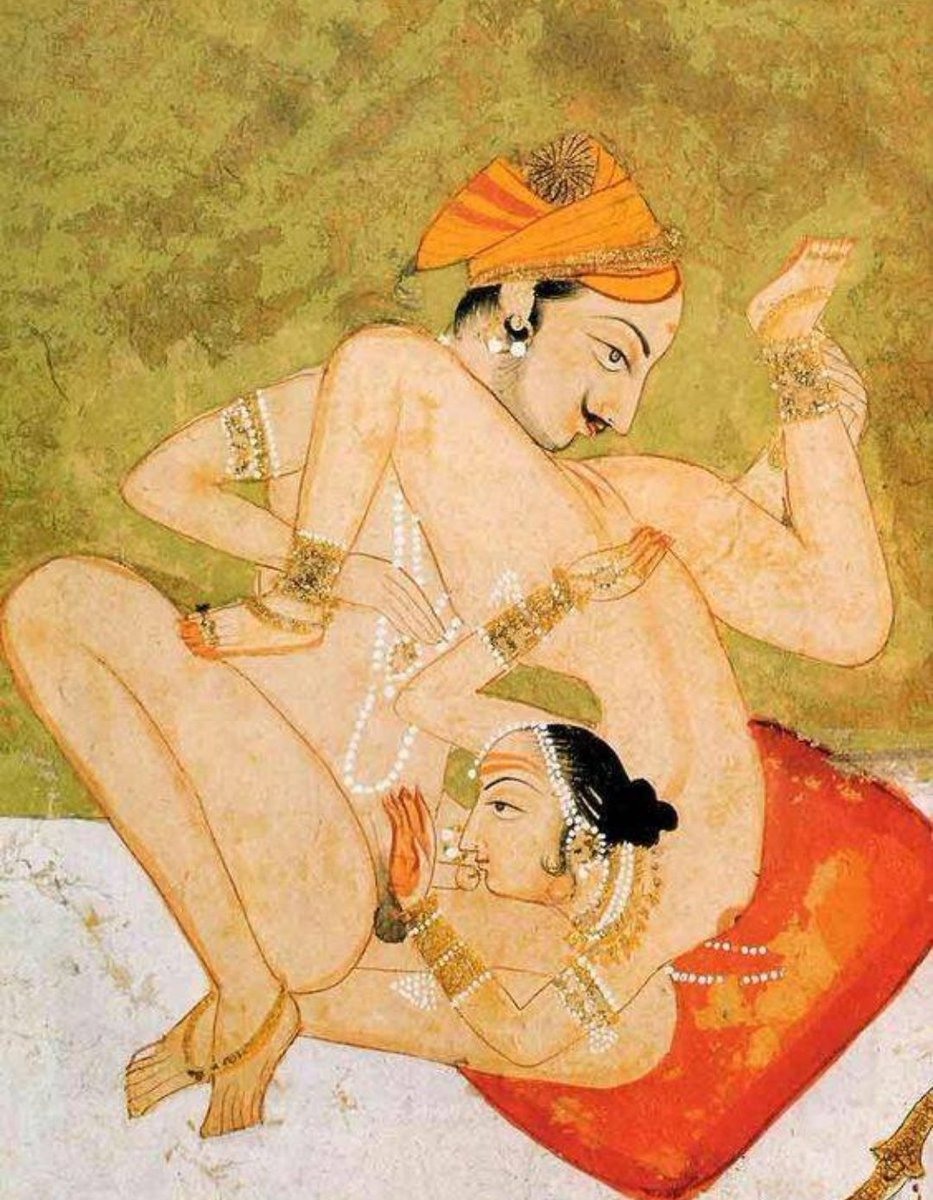 Indian erotic miniatures