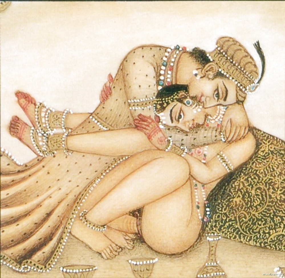 Erotic painting of India