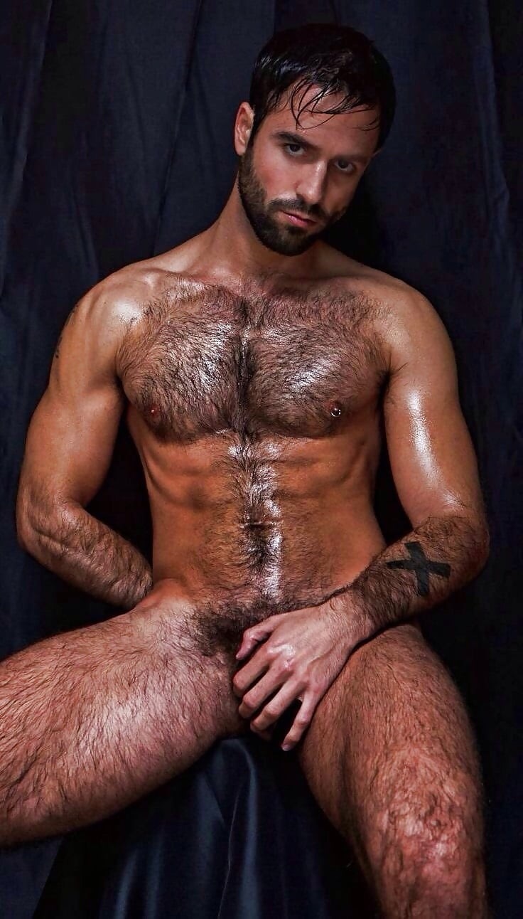 Very hairy guys naked