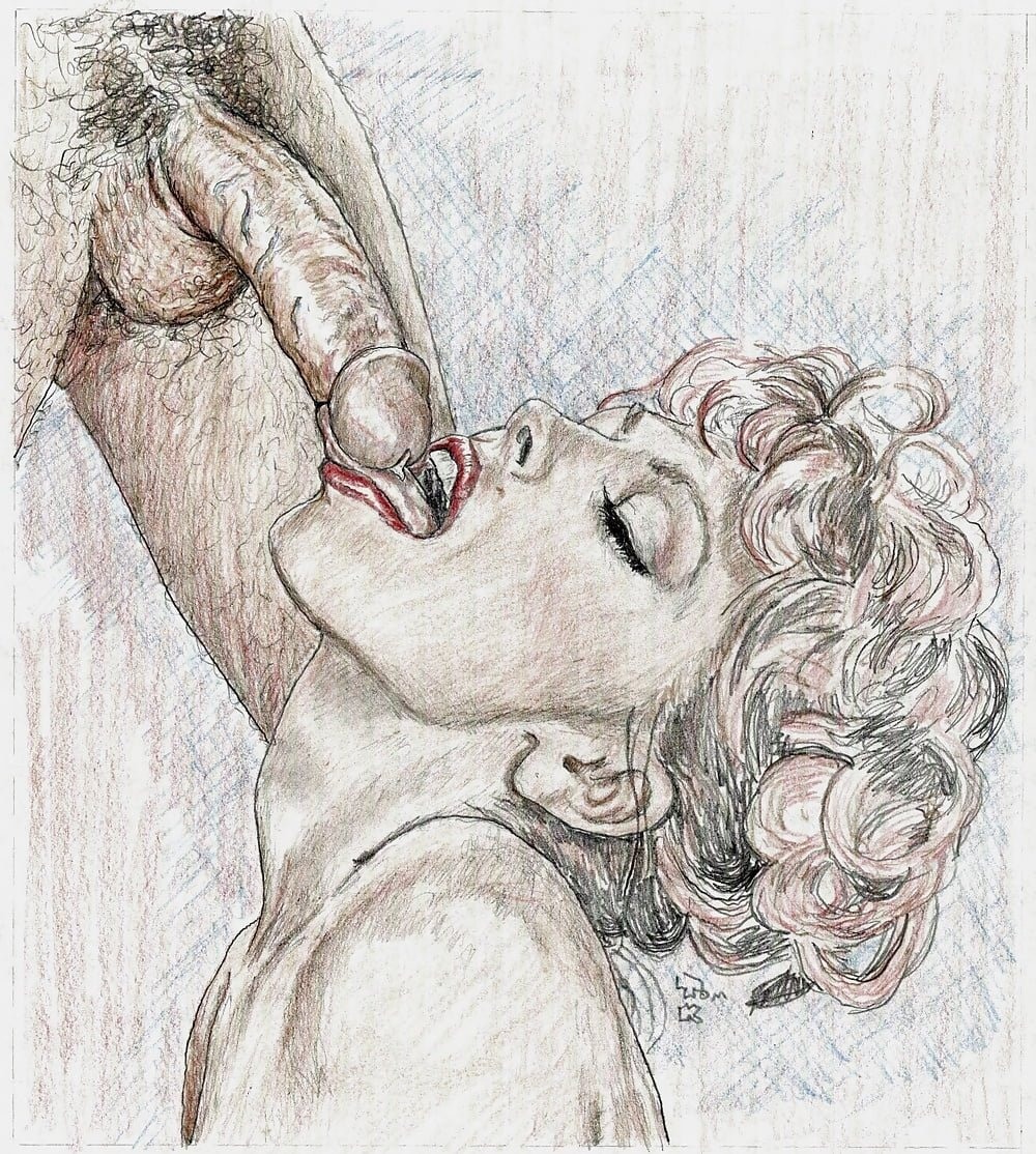 Erotic retro illustrations