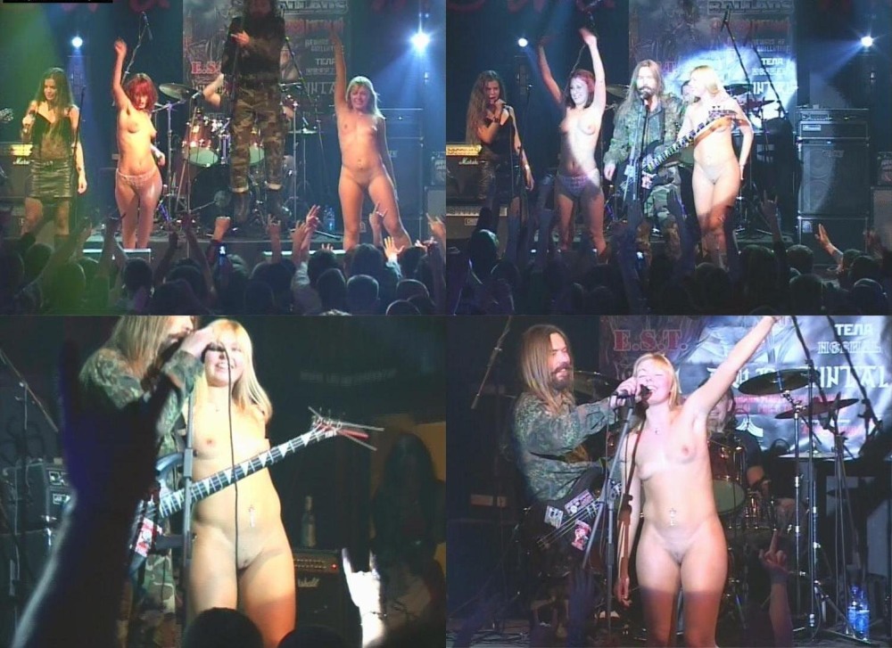 Undressed on the stage of nude