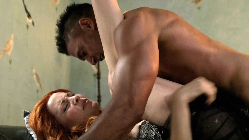 Lucy Lawless Spartak Erotic scenes