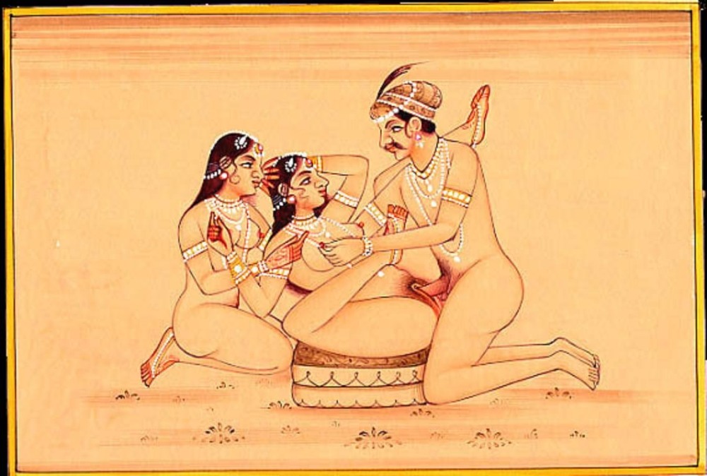 Erotic painting of India