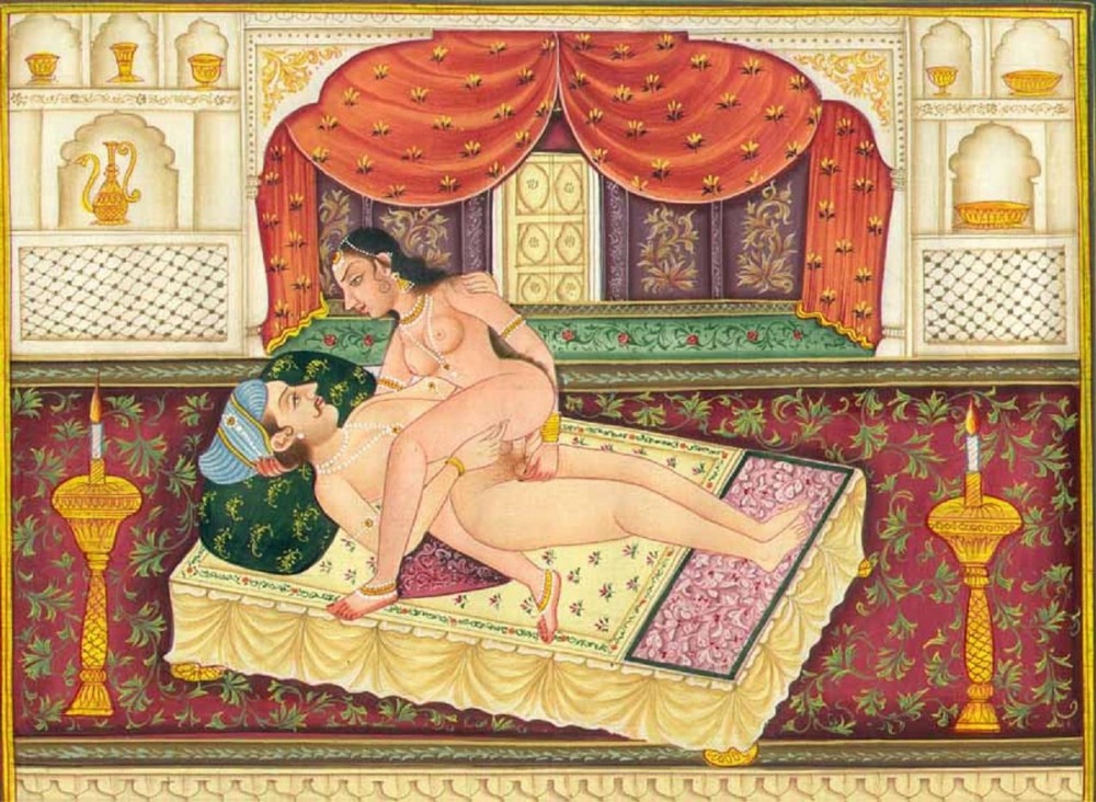 Erotic painting of India