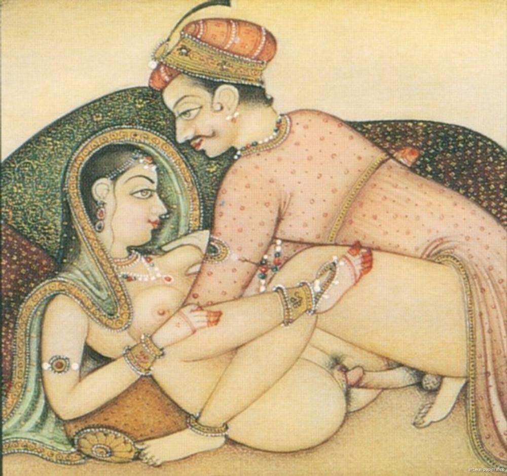 Indian erotic miniatures